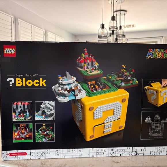 NIB Lego 71395 Super Mario 64 Retired Sealed - Picture 2 of 2